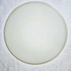 Tupperware Vintage Sheer Round Seal Lid 224 Replacement 12.75" for 12" Bowl
